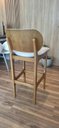 Ver imagem 4 de Kit 2 Banquetas Alta Decor Linho Cinza N-14