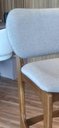 Ver imagem 7 de Kit 2 Banquetas Alta Decor Linho Cinza N-14