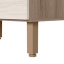 Ver imagem 6 de Balcão com Tampo 2 Portas MDF 80 cm Kali 1222322 Carvalho Toq Bianco Nicioli
