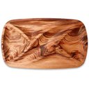 Ver imagem 1 de Petisqueira Tábua De Aperitivos Grande- Madeira Maciça Nobre