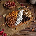 Ver imagem 3 de Petisqueira Tábua de Aperitivos Grande- Madeira Maciça Nobre