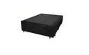Ver imagem 1 de Cama Box Baú Viúvao Suede Preto Com 128cm de Largura