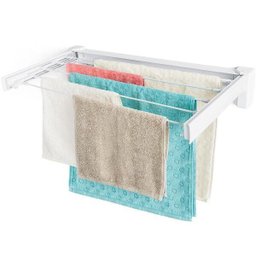 Varal De Parede Mágico Retrátil Dobrável Ordene Para Roupas - 2