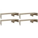 Ver imagem 1 de Kit 04 Suportes para Monitor Stand Home Office Lap 90 Cm L03 Amadeirado - Lyam
