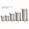 Lixeira Inox Polido com Pedal 3 Lt Linha Brasil Tramontina - 7