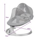 Ver imagem 7 de Cadeira de Descanso e Balanço Bebê Elétrica Fancy Maxi Baby