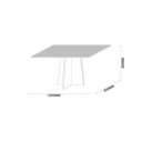 Ver imagem 3 de Jogo para Sala de Jantar com 4 Cadeiras e Mesa Ana New Ceval