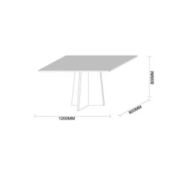 Jogo para Sala de Jantar com 4 Cadeiras e Mesa Ana New Ceval - 3