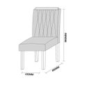 Ver imagem 3 de Mesa de Jantar Isabela com 4 Lugares Cadeiras Ana New Ceval - Big Shops