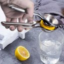 Ver imagem 6 de Espremedor Amassador De Limão Aço Inox Manual Frutas 20X6Cm
