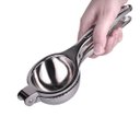 Ver imagem 3 de Espremedor Amassador De Limão Aço Inox Manual Frutas 20X6Cm