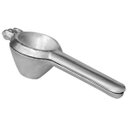 Ver imagem 1 de Espremedor Amassador De Limão Aço Inox Manual Frutas 20X6Cm
