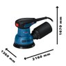 Lixadeira Roto Orbital Professional Bosch Gex 125 280w 127 ou 220v - 5