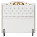 Ver imagem 3 de Cabeceira Cama Box Casal King 195cm Imperial J02 Corano Branco - Mpozenato