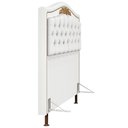 Ver imagem 6 de Cabeceira Cama Box Casal King 195cm Imperial J02 Corano Branco - Mpozenato