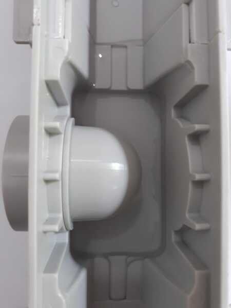 Ralo Linear Sifonado 5x70 Banheiro modelo Oculta Inox Polida - Ficone Reis - 5