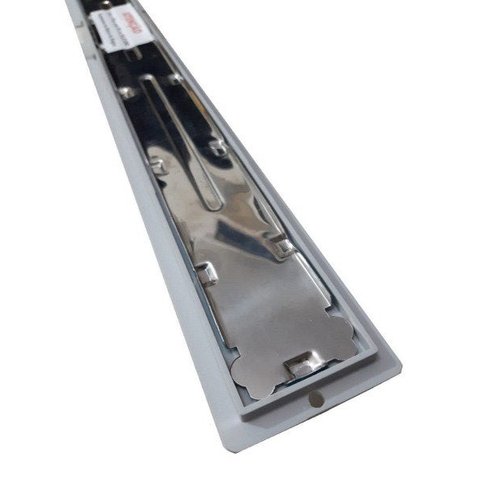 Ralo Linear Invisível Sifonado 5x70 Banheiro modelo Porcelanato Colar Piso - Ficone Reis