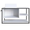 Ver imagem 2 de Gabinete de Banheiro Suspenso 80cm com Cuba Yuri Branco Z54 - Mpozenato