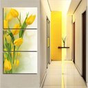 Ver imagem 2 de Quadros Decorativos Orquídia Amarela 120 X 60 Cm