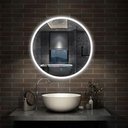 Ver imagem 1 de Espelho Redondo Iluminado com Led Frio 60cm