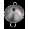Tacho Fundo Chinês Wok Polido com Alças e Tampa - 2