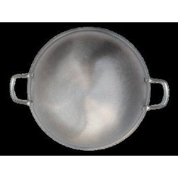 Tacho Fundo Chinês Wok Polido com Alças e Tampa - 8