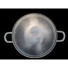 Tacho Fundo Chinês Wok Polido com Alças e Tampa - 5