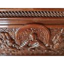 Ver imagem 2 de Quadro Santa Ceia Entalhado em Madeira Maciça