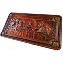 Ver imagem 5 de Quadro Santa Ceia Entalhado em Madeira Maciça