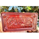 Ver mais imagens de Quadro Santa Ceia Entalhado em Madeira Maciça