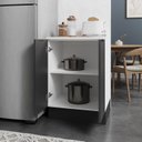 Ver imagem 4 de Balcão 2 Portas 60cm com Tampo com Rodapé Ipanema CabeCasa MadeiraOriginals