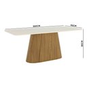 Ver imagem 7 de Mesa Jantar Vidro 200cm Off Kit 8 Cadeiras Aço Preto Boucle Ted H02 - D'Rossi