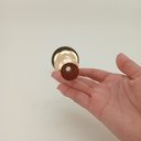 Ver imagem 2 de Castiçal Porta Vela Metal 23x8x8cm Dourado