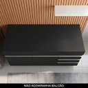 Ver imagem 6 de Tampo para Balcão de Cozinha 150cm MDP Ônix - AJL Móveis