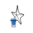 Ver imagem 3 de Estrela P 16 cm Parede Porta Vela Azul Arandela Decorativa