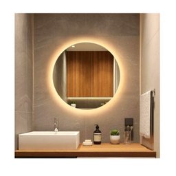 Espelho Redondo Iluminado com Led Quente 80cm - 3