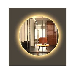 Espelho Redondo Iluminado com Led Quente 80cm - 2