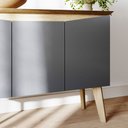 Ver imagem 5 de Buffet Aparador Jasmin 1,10m com 3 Portas Babus