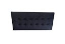 Ver imagem 5 de KIT CABECEIRA PAINEL E RECAMIER PUFF BAÚ BEIRA DE CAMA BOX PADRÃO - 1,38 CM - PRETO