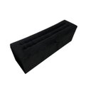 Ver imagem 3 de KIT CABECEIRA PAINEL E RECAMIER PUFF BAÚ BEIRA DE CAMA BOX PADRÃO - 1,38 CM - PRETO