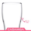 Ver imagem 3 de Conjunto 3 Copos Cerveja Vidro 285ml Class Home