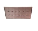 Ver imagem 7 de KIT CABECEIRA PAINEL E RECAMIER PUFF BAÚ BEIRA DE CAMA BOX - 1,38 CM - ROSE