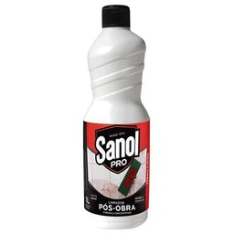 Limpador Pós-obra Sanol Pró 1 Litro - 1 Limpador Pós-obra Sanol Pró 1 Litro - 1