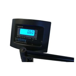 Balança Academia Eletrônica LCD 200 Kg X 100g preta Welmy - 2