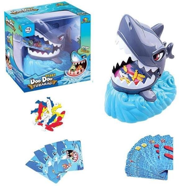Brinquedo Pega Peixe Boca Do Tubarão - 3