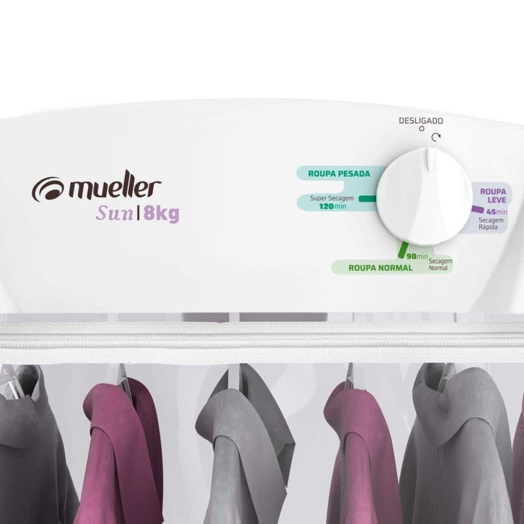 Secadora de Roupas de Parede Sun Mueller 8Kg 220v - 4