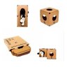 Brinquedo Gato Cubo Caixa Papelao Diversao Gatos - 3