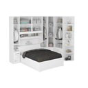 Ver imagem 2 de Dormitório Queen Size sem Cama 1219s Branco