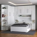 Ver imagem 5 de Dormitório Queen Size sem Cama 1219s Branco