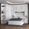 Dormitório Queen Size sem Cama 1219s Branco - 5